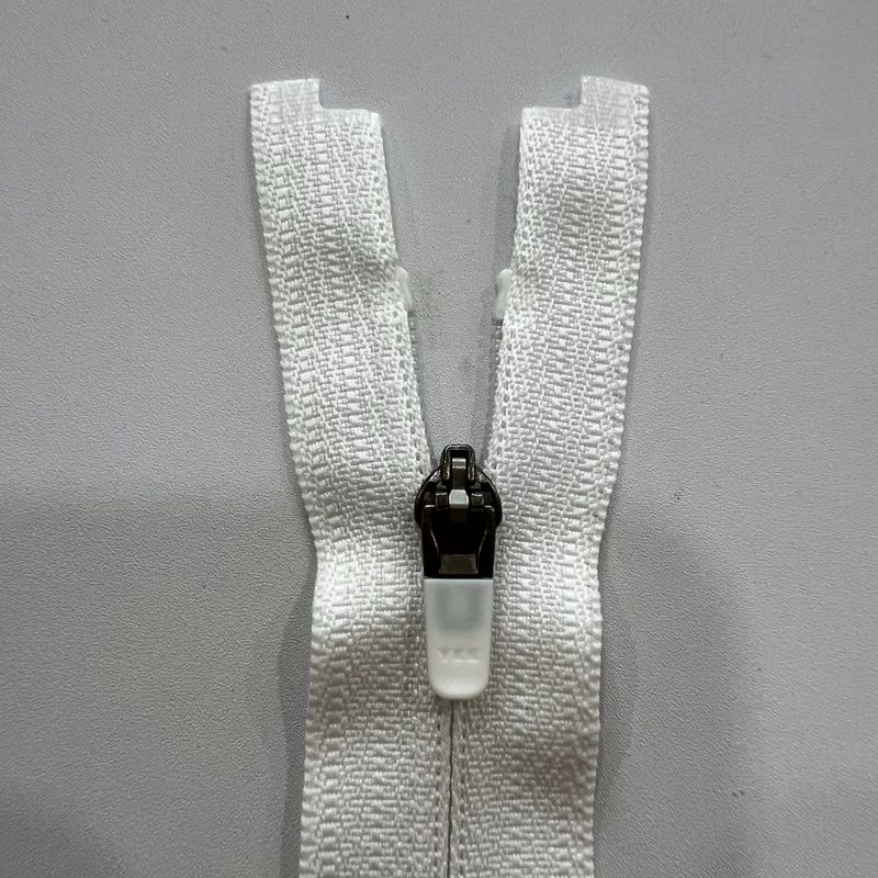 YKK3号尼龙拉链反装开尾拉链皮肤衣速干衣专用黑色白色拉链批发|undefined