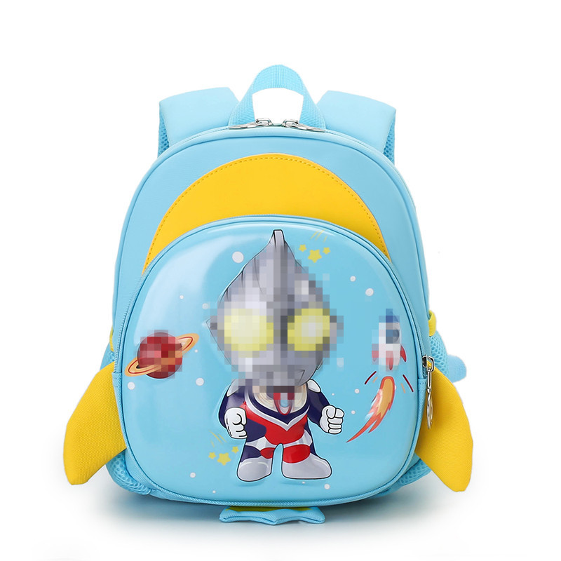 Mochila de jardín de infantes 3 - 6 años de edad Mochila para niños, mochila de cartón de dibujos animados, mochila de cáscara dura para niños y niñas