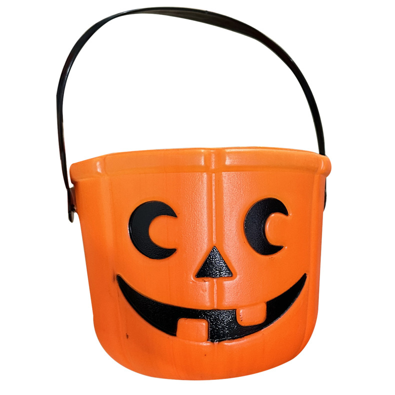 Barril de calabaza de Halloween transfronterizo, barril de calabaza de mano, barril de playa, barril de agua, barril de calabaza de ojos de luna de Halloween