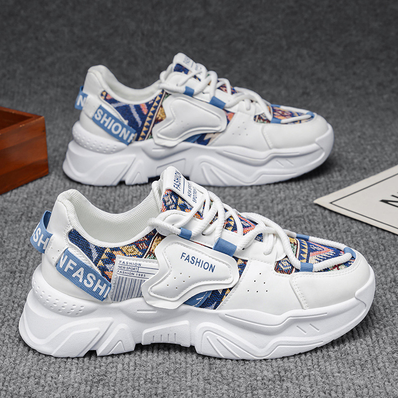 Zapatos de hombre 2026 nueva primavera casual versátil nicho zapatos de papá juveniles zapatos deportivos de carrera de suela gruesa zapatos casuales