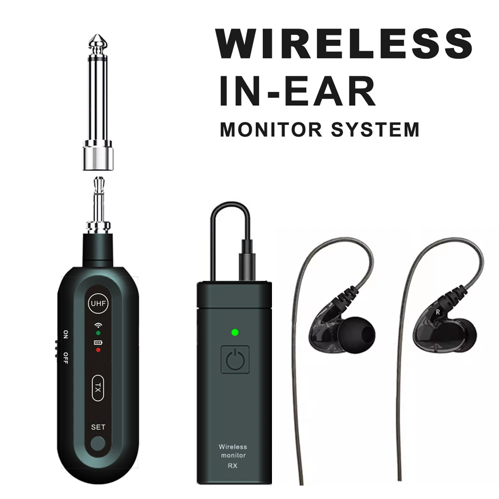 Моноканальное беспроводное прослушивание системы UHF аудио передачи в реальном времени