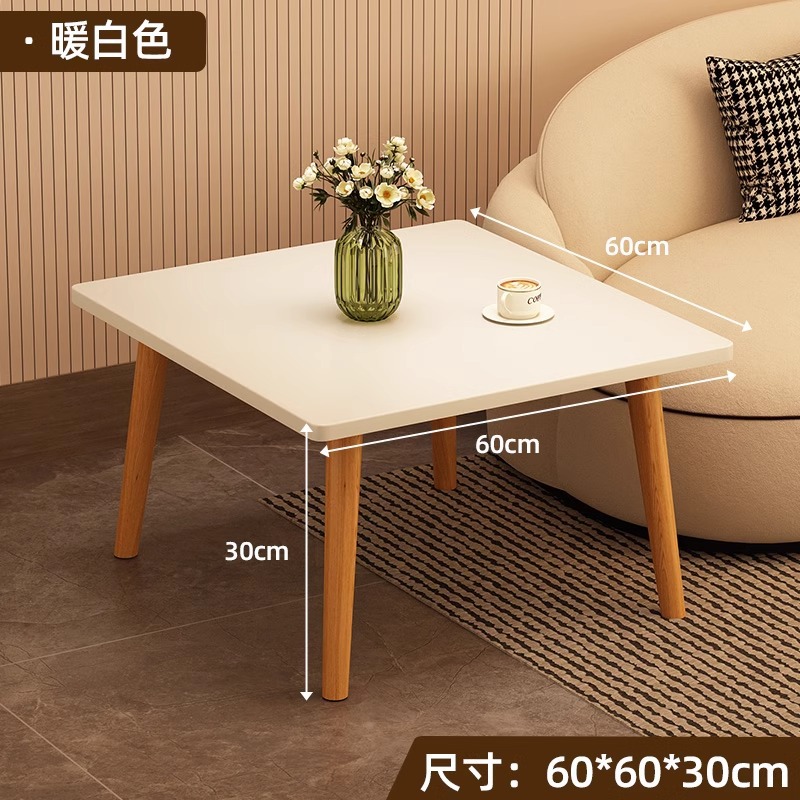 [넓어진 단층 원목] 따뜻한 흰색 60*60*30 (고급 보드)