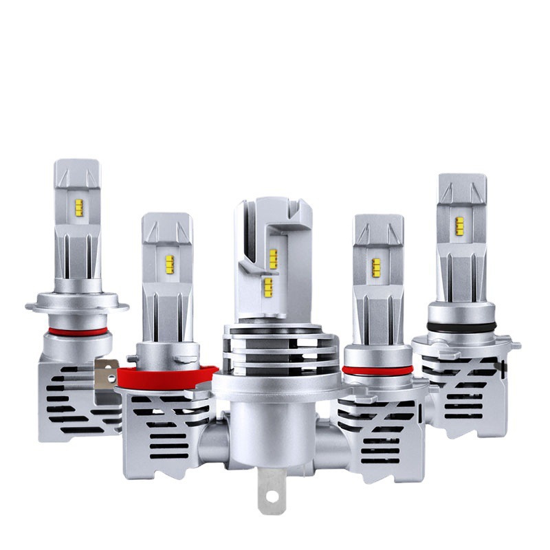 Cross-Border Exclusive Supply of M3 Car Led Headlights H7 H11 H8 Plug-In Integrated Front Headlights Car Lights Fog Light Modification