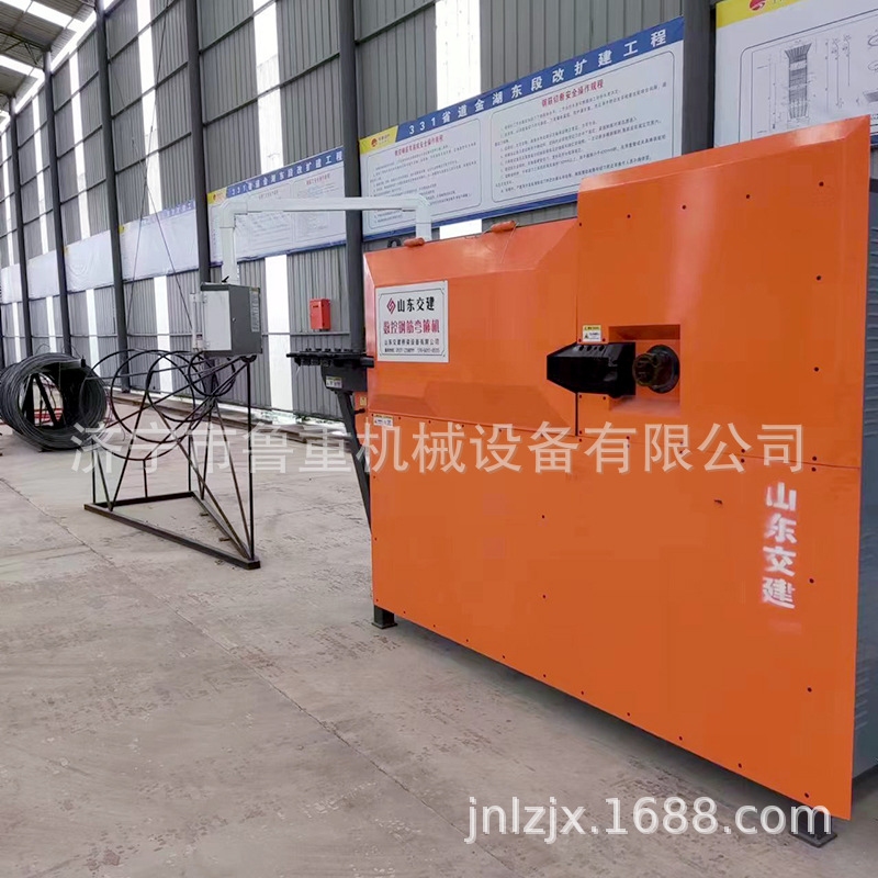 SJWG12型数控钢筋弯箍机  12型钢筋盘条盘圆调直切断弯箍一体机