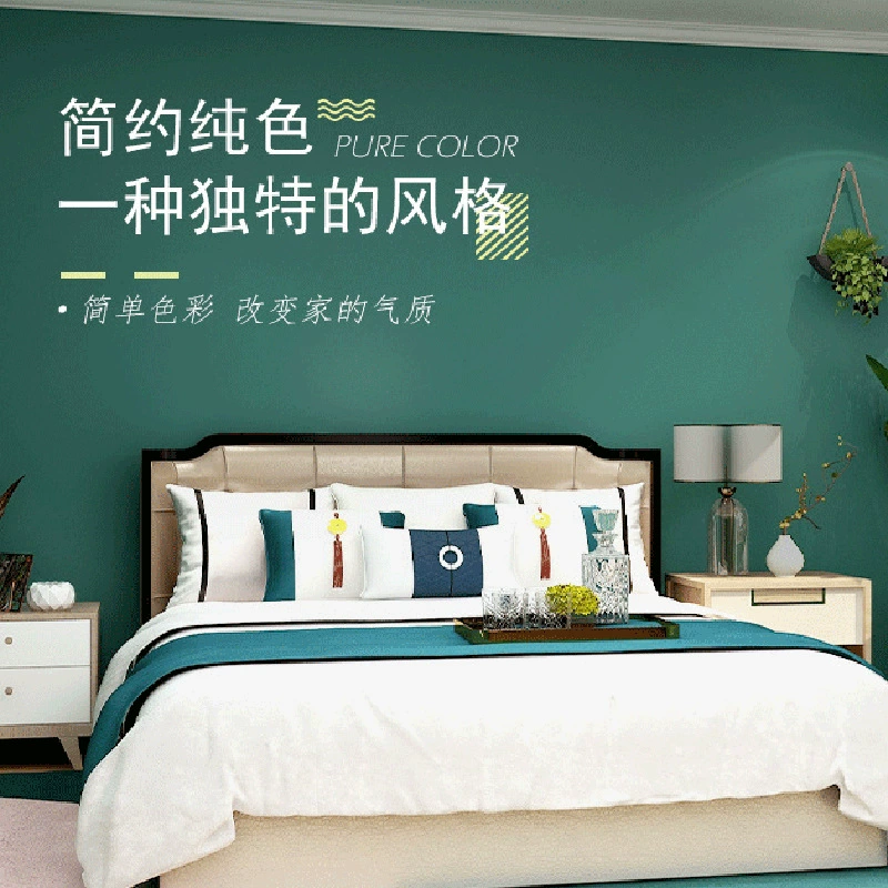 Self-Adhesive Macaron Wallpaper, PVC, Waterproof & Moisture-Proof, 60 cm Width, Multiple Colors