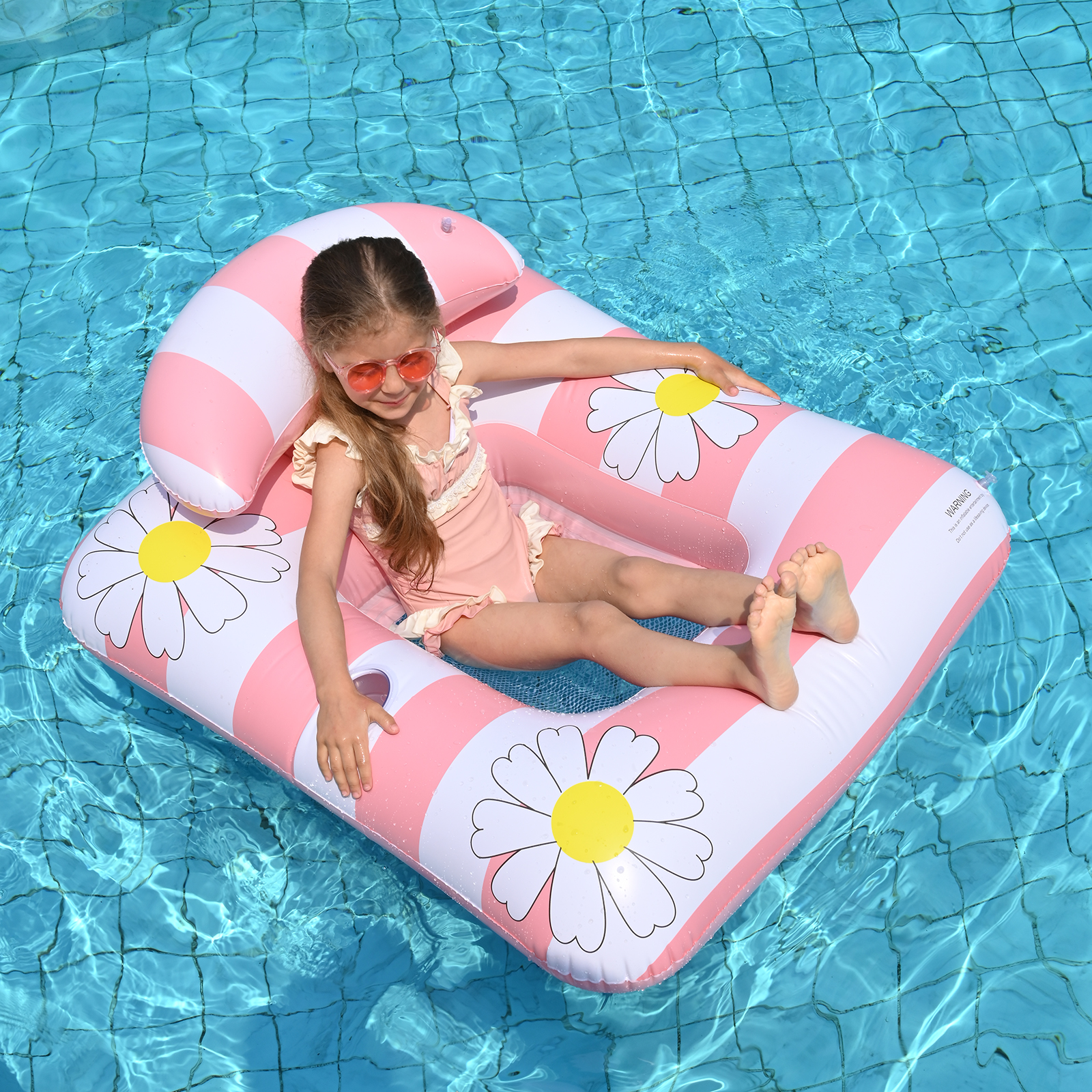 Cama flotante de natación anillo flotante inflable flotante de agua para adultos juguetes de agua para mujeres silla flotante para adultos anillo de natación cama tumblr