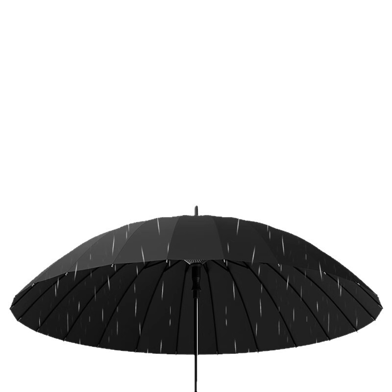 24骨长柄雨伞男士大号自动暴雨伞加固抗风直杆大伞男其它防暴雨|undefined