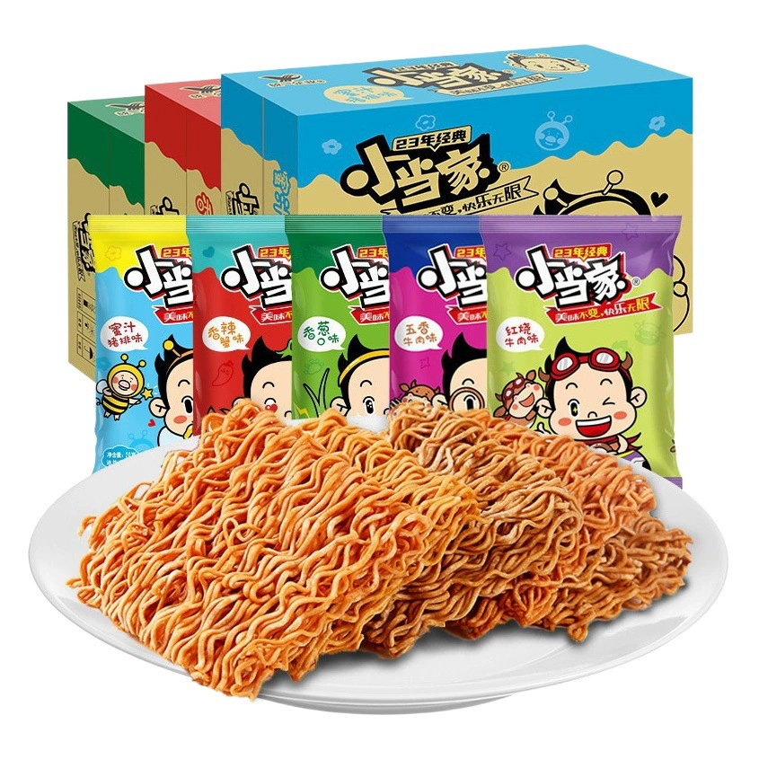 Оптовая продажа: Лапша Little Raccoon Little Master Crispy Noodles, лапша Magic Noodles, лапша Crispy Palm Noodles, сухая лапша, ностальгические закуски