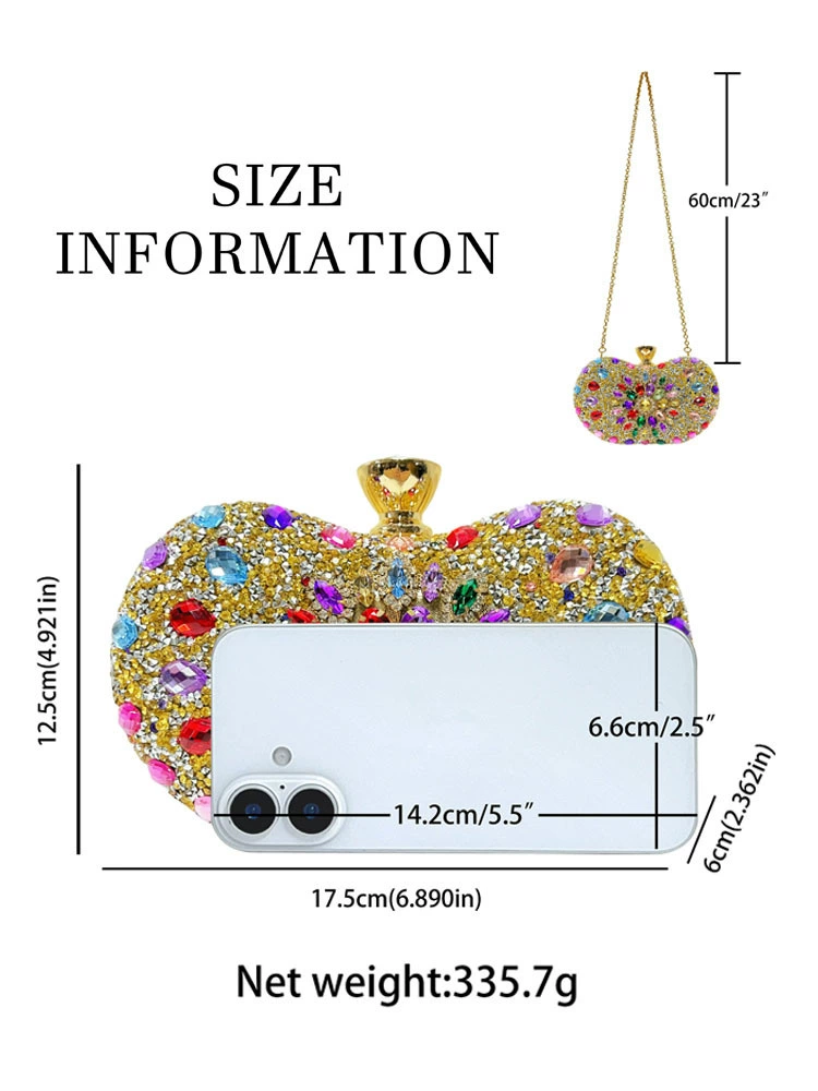 One-shoulder bag, shoulder bag, small clutch bag