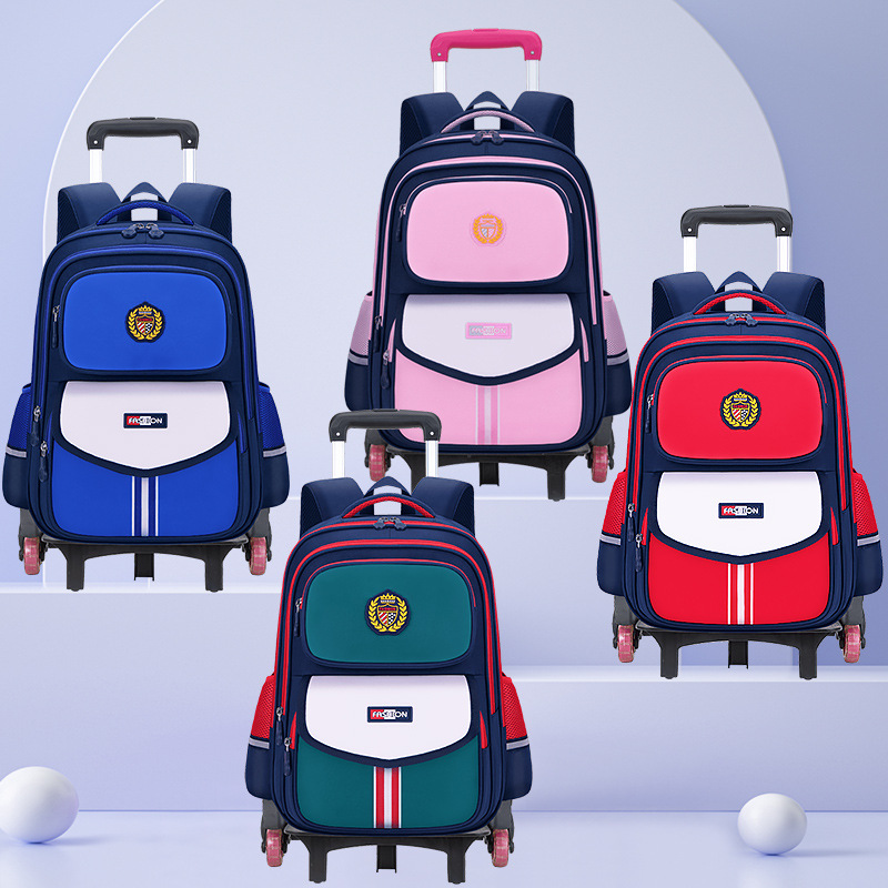 26 nuevas mochilas de tirón para estudiantes de primaria de grado uno, dos, tres a seis mochilas impermeables para niños de gran capacidad