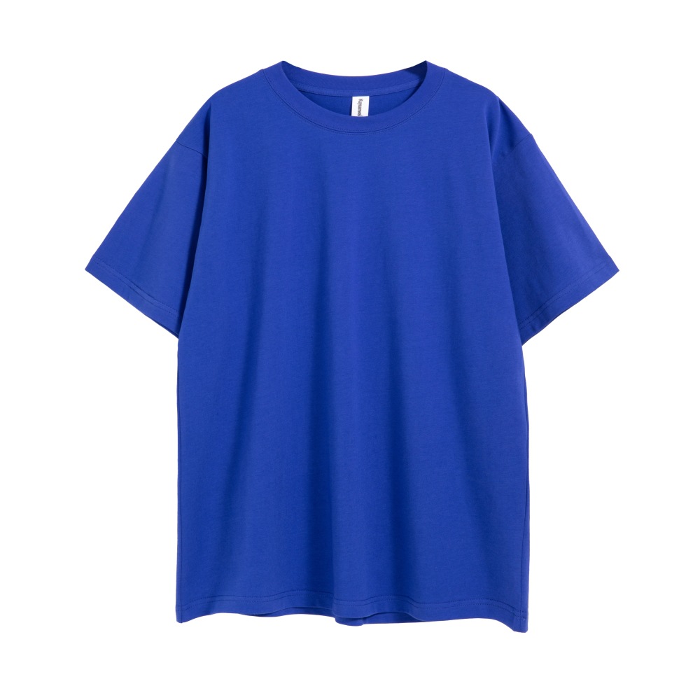 AG260 g 32 camisetas pesadas de algodón puro con hombros caídos, camiseta de manga corta de marca de moda suelta de gran tamaño personalizada