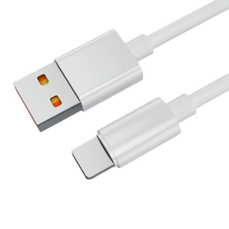 Apple, совместимый универсальный зарядный кабель для мобильного телефона, белый кабель зарядки, iPhone, 4A