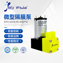 微型电动隔膜泵高压水泵大流量12v耐腐蚀氢氟酸浓硫酸有刷小型24v