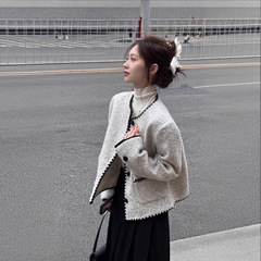 法式小香风气质短外套女2025秋季新款名媛高级感百搭上衣潮A5986