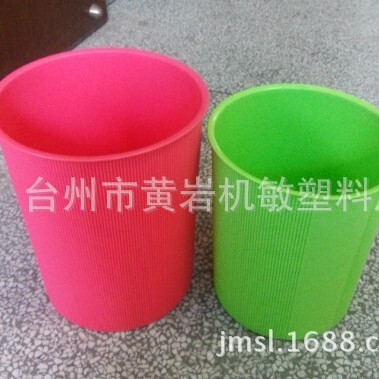 Large Wholesale Plastic Trash Can Fine Grain Trash Can Simple Sanitary Bucket 7629 Large 7630 Small