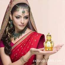 迪拜高档电镀精油瓶10ml旅行便捷小样分装瓶子香水滚珠玻璃瓶空瓶