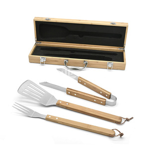Bamboo Barbecue Tool Box, Bamboo Box for Grilling Tools, Bamboo Box for Grilling Tools, Wooden Box for Grilling Tools, Only Wooden Box