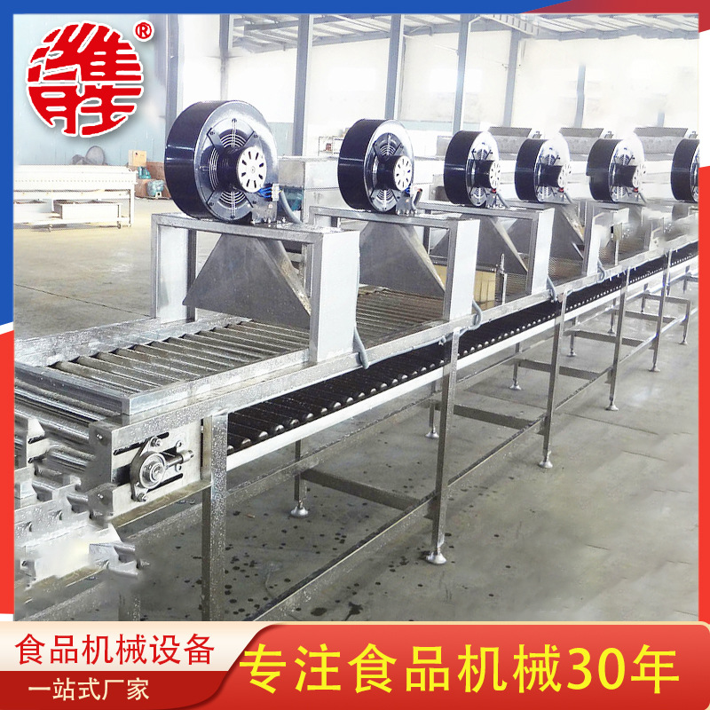 红外线隧道式风干输送带设备 水果风干输送带 红外线风干输送带