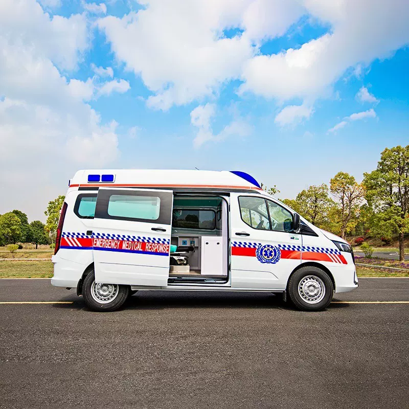 医院救护车 江铃全顺救护车 120急救车负压救护车 长途医疗转运车