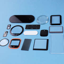定制尺寸钢化玻璃 小玻璃圆片 小镜头片可用于手表 手机后置镜头