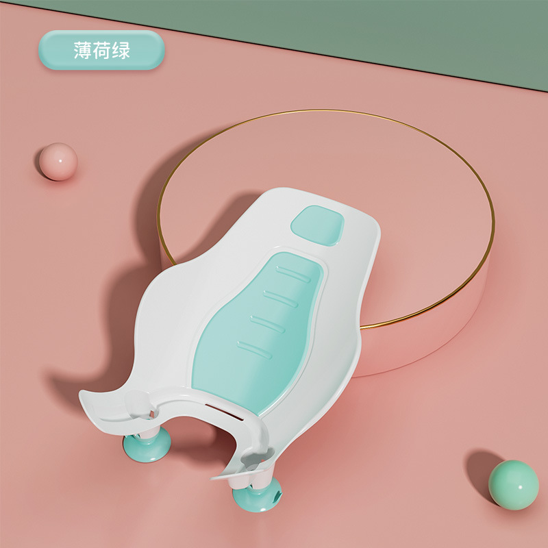 Bebé Butt lavado artefacto bebé Butt lavado recién nacido multi-funcional PP bañera sentado y acostado niños y niñas