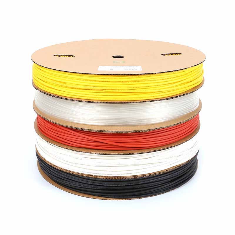 原装WOER 优质无卤环保热缩管 Φ0.6/1/2/2/3/4/5.0--30mm黑色1卷