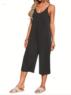 Women's Summer Casual Sleeves Adjustable Spaghetti Straps