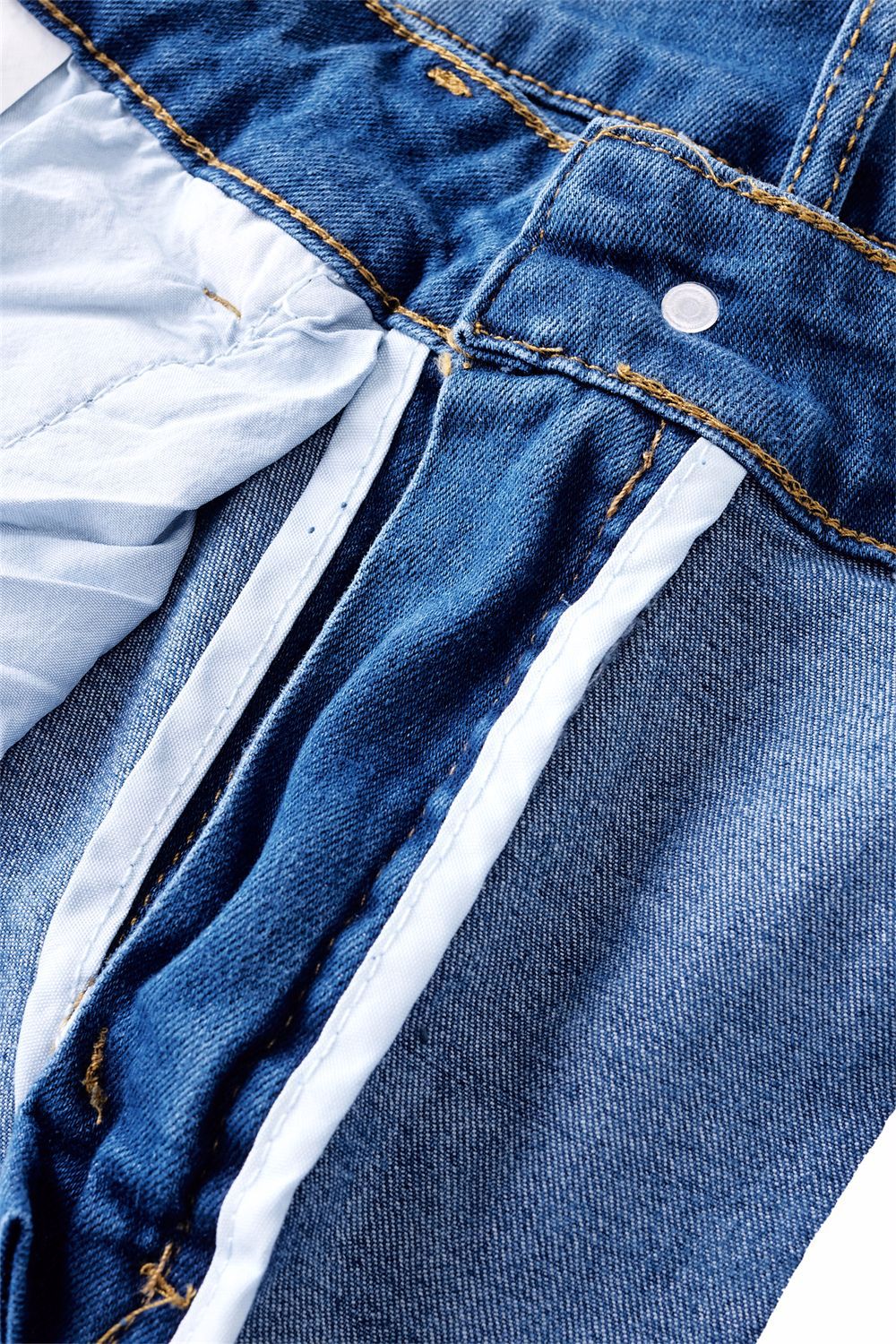 ChicShe Cross-Border Europea Ad North America Skiy Stretch Tassel Flared Wome's Trousers Log Pats Solid Color Jeas_voghion.com