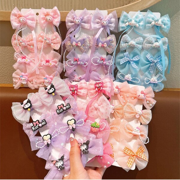 Children's hairgrip with bow