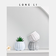 Creative Ceramic Succulent Planter Office Ornament Home Succulent Planter Wholesale Planter Ceramic Green Plant Desktop Pot