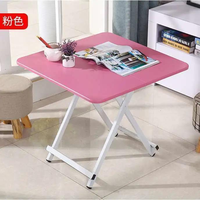 折り畳みテーブル家庭用食事テーブル折り畳み簡易小戸型テーブルと椅子の組み合わせ手持ち式テーブルと寮|undefined