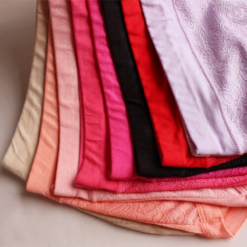 Women's Large Size Underwear Women's Jacquard Breathable Mid-Rise Underwear Briefs Underwear Women's Wholesale