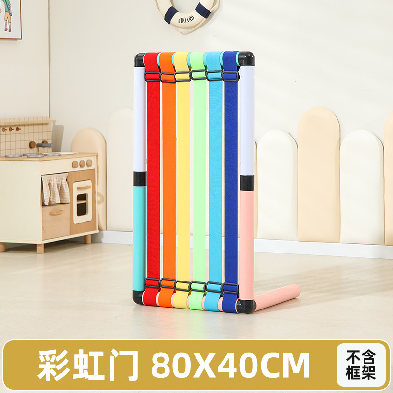 Pipa escalada marco accesorios perimetrales agujero tablero de agujero espacio tablero de roca trampolín puente arco iris para niños puente colgante