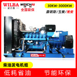潍柴柴油发电机120/150/200/250/300/350/400千瓦发动机大功率