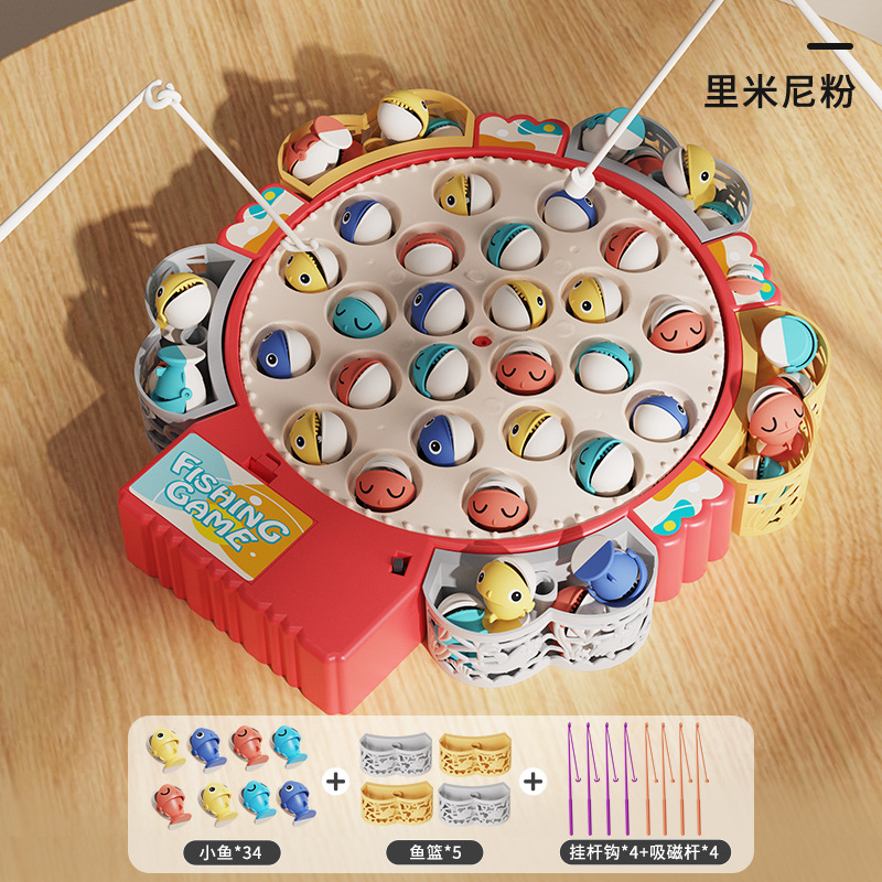 전기 낚시 매체 레드 [24 더블 피시 4 극]