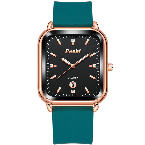 POSHI Silicone men's watch