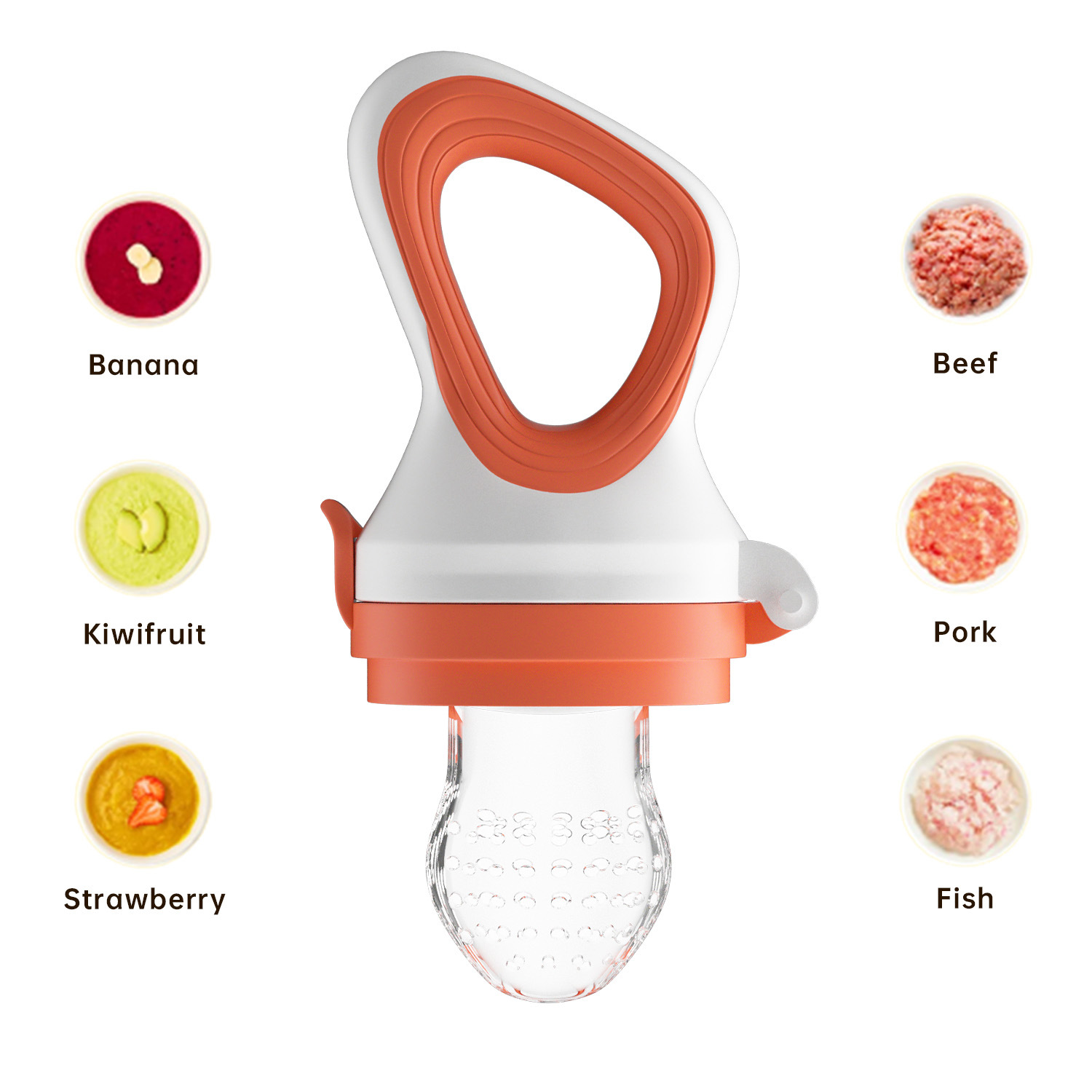 오렌지 화이트 M