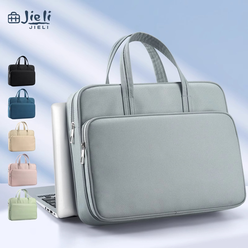 Jerry 5593 Laptop Bag 14inch Notebook Briefcase Women's Protective Cover Waterproof Conference Bag Printed Logo