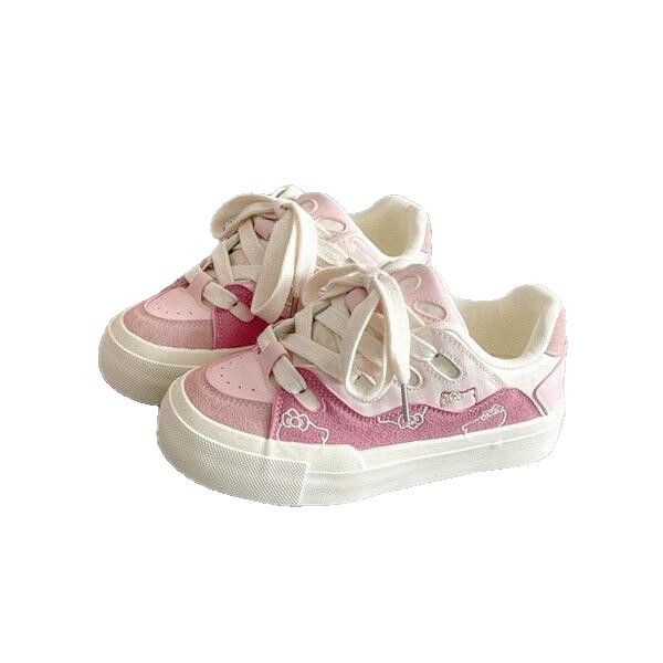 Yuanbo 2025 primavera nuevas zapatillas de deporte de todo fósforo estudiantes zapatos de lona coreanos Harajuku de corte bajo