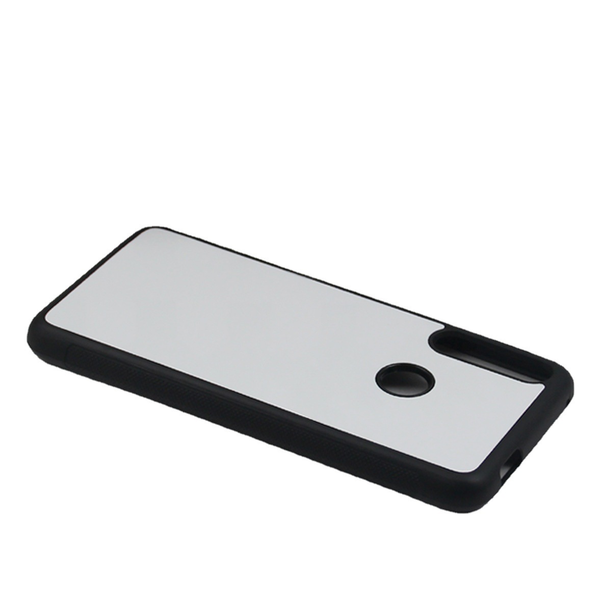 Impresión de transferencia térmica para Huawei Y9 Prime 2019 Borde de silicona TPU + PC teléfono caso en blanco material al por mayor