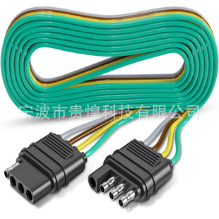 ��ʽ4о��܇����18AWG��о��ĸ�����܇β���D����羳��܇���L��