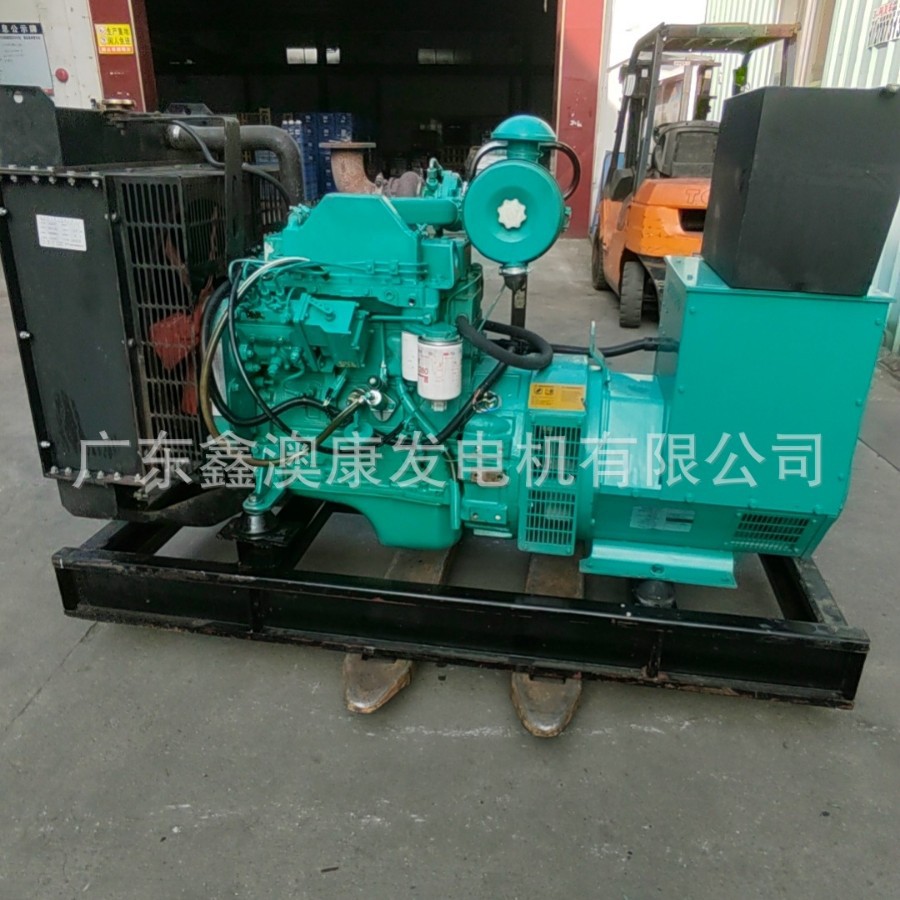 50KW CUMMINS康明斯二手柴油发电机组东莞出售出租回收维保