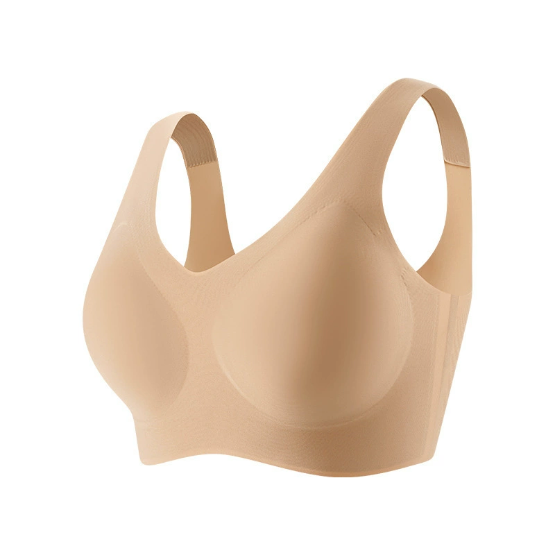 Foundation, supporting comfortable breathable wireless bra, no trace, beautiful back, fitted