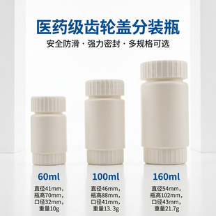 �A�Z HDPE ����ƿ 60-160ml �X݆�w�������I�z�ҷۄ����bƿ�F؛