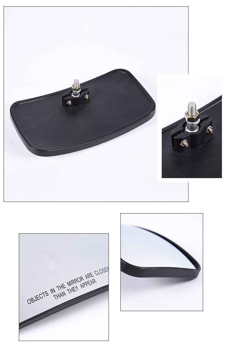 Car Rearview Mirror Reversing Assist High-Definition Glass Blind Spot Mirror Wide-Angle Mirror with Adjustable Angle Blind Spot Mirror