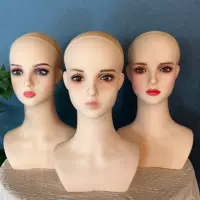 Новая модель искусственной головы, короткая модель головы, модель головы для домашнего парикмахерского магазина, серьги-колье, модель головы в японском и корейском стиле.