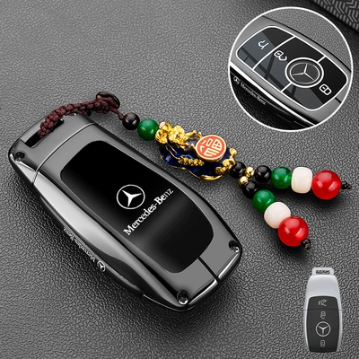 Metal A200 Gla200 Buckle — Static Rod/Key Bag - mercedes-benz-model-b-pixiu-buckle-gunmetal-color-1-piece