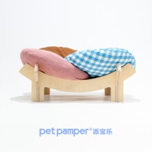 PETPAMPER宠物窝垫子猫窝小型犬窝猫床防猫抓专利外观矮脚设计