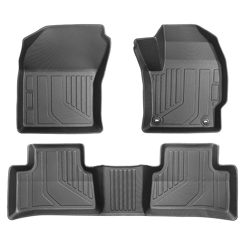 Es adecuado para Toyota Cross FWD combustible de timón derecho 2021 - 2024 3D todo el tiempo TPE almohadilla de pie