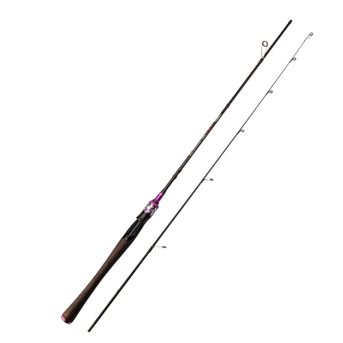 Road sliding rod, large guide ring fishing rod, sliding drift L-adjusted lure rod fishing gear set, cocked mouth bass rod, carbon lure rod